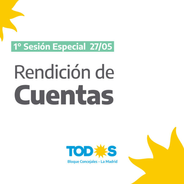 Rendición de Cuentas