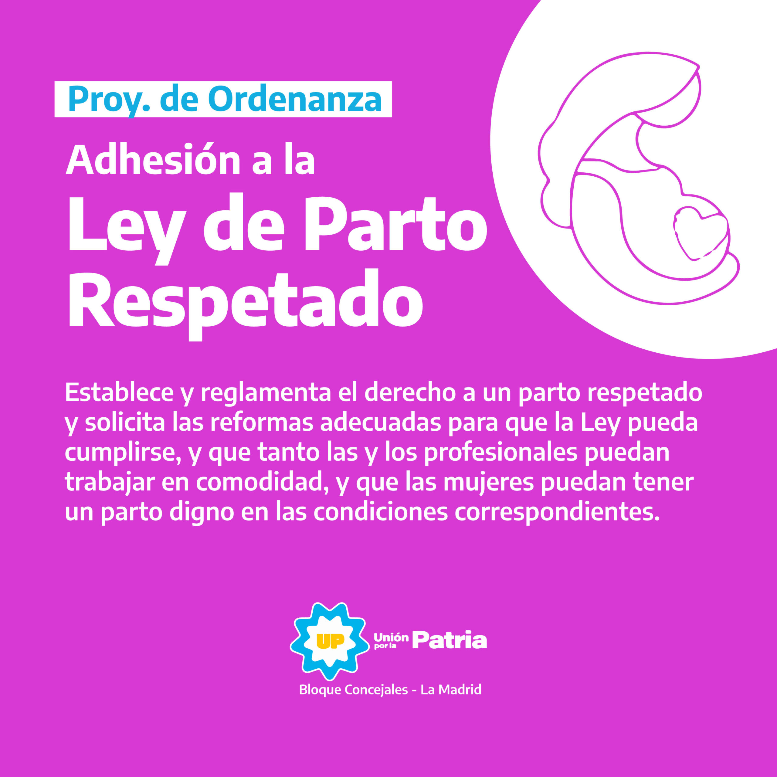 Ley de Parto Humanizado y Mejoras Edilicias