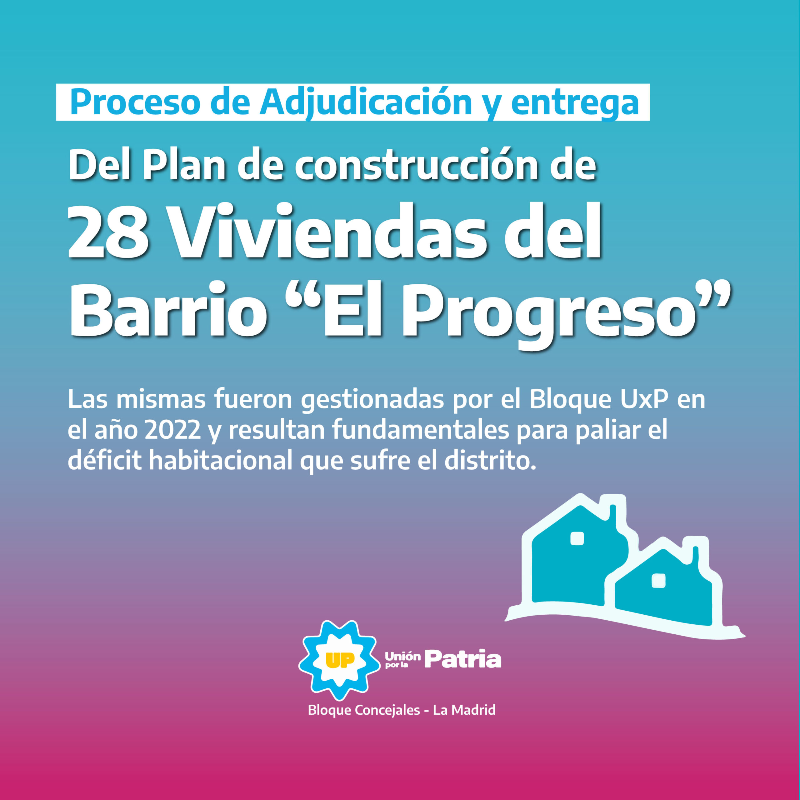 Entrega de 28 Nuevas Viviendas