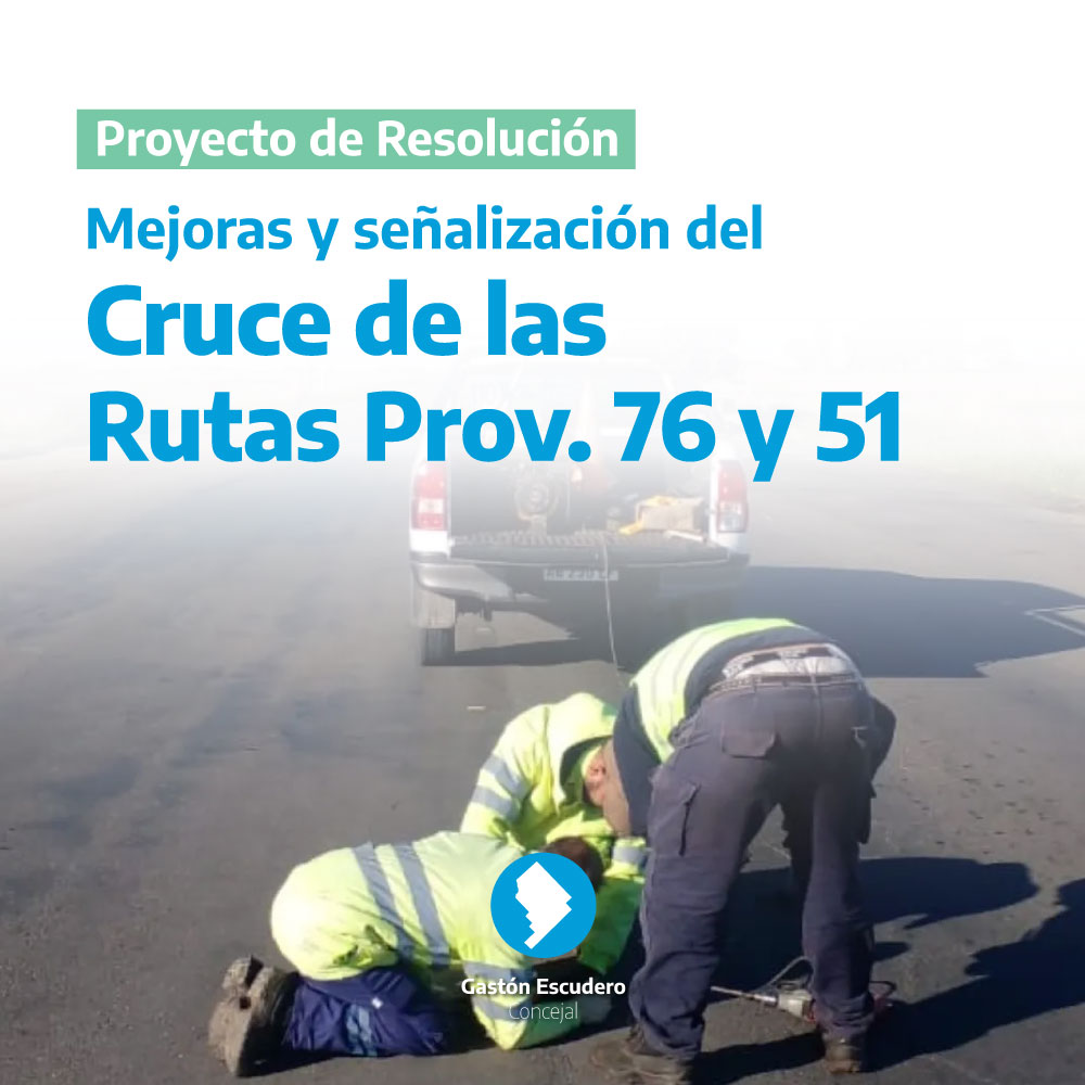 Tras graves accidentes, Escudero impulsó mejoras en el cruce&hellip;